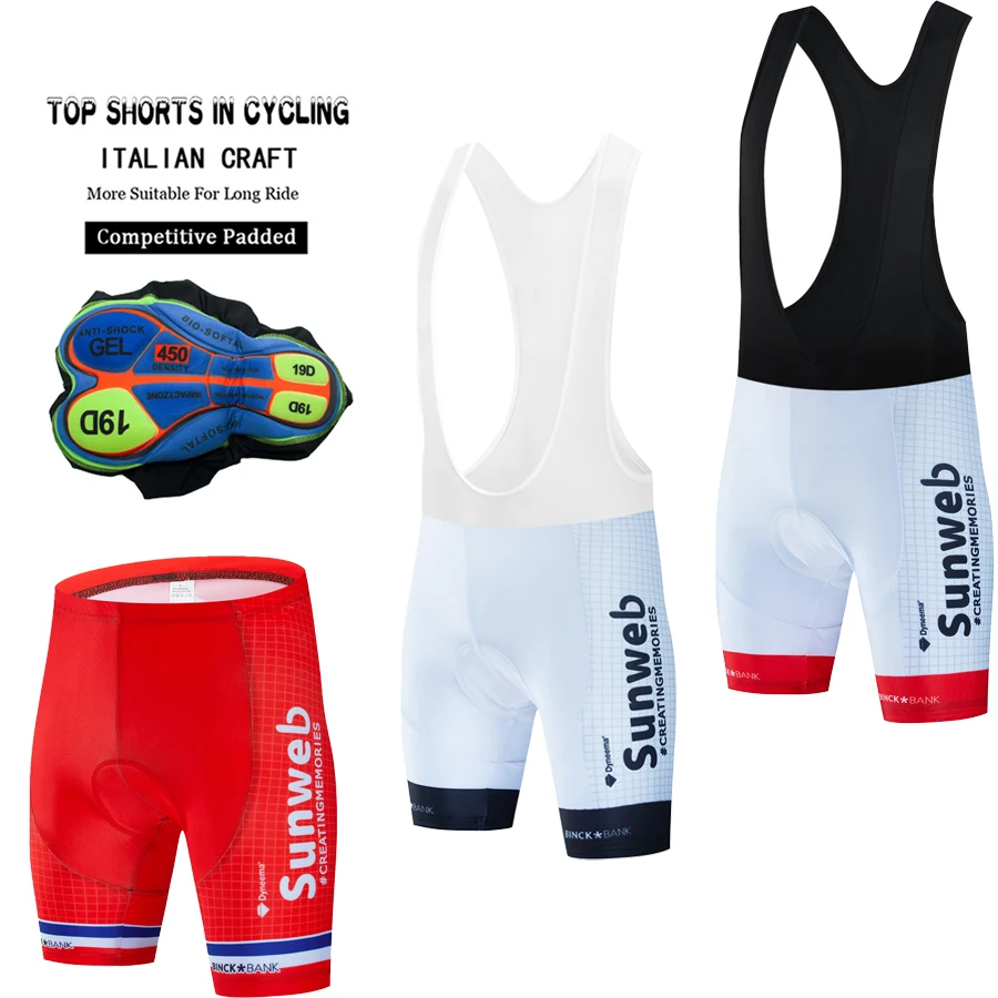 Sunweb Summer Cycling Shorts Men