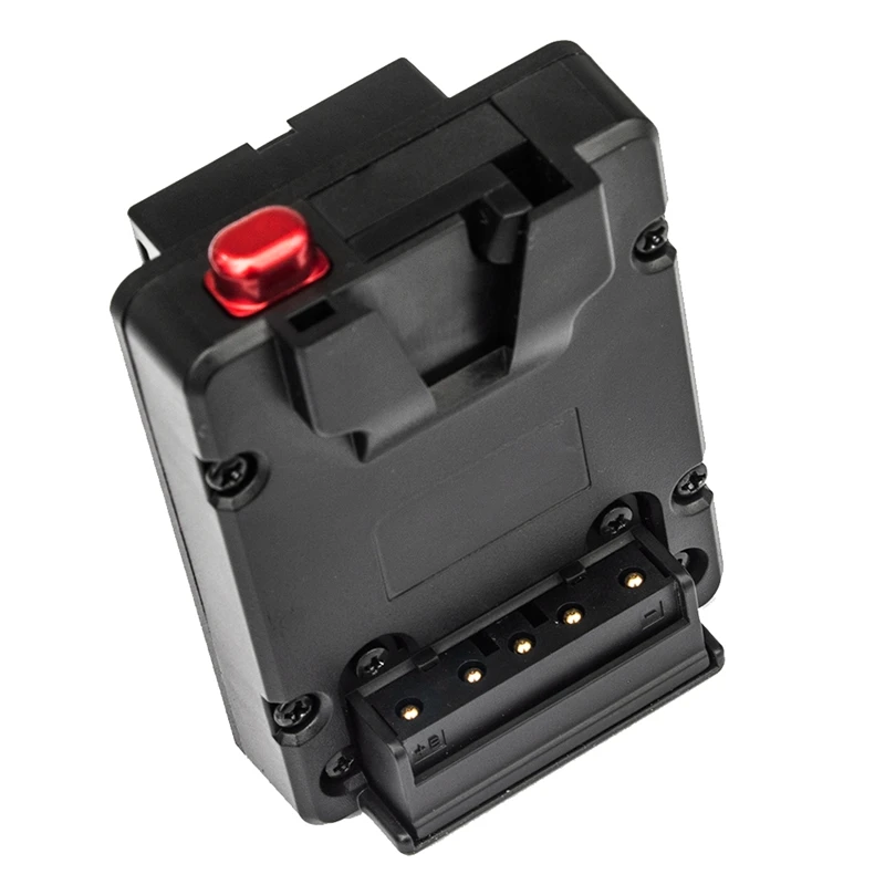 V Mount V-Lock Batterie zu NP-F F550 F570 F750 F970 Schwarz Batterie Adapter Platte Platte D-Tap Für LED Licht Monitor V-Mount Image