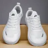Breite Zehen-Sneaker in reinem Weiß, lässig, flach, für Herren, Skateboard-Schuhe mit breiter Box,