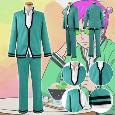 Das katastrophale Leben von Saiki K Cosplay Kostüm Saiki Kusuo Halloween Party Kostüm High School Uniform Image