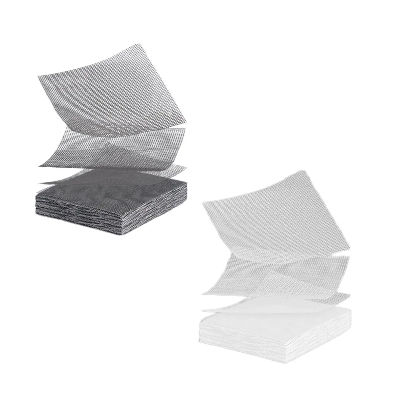 50x Blumentopf Loch Mesh Pad, Bonsai Boden Gitter matte, Garten geschenke, Mesh Screen für Garten Outdoor Topfpflanzen Gärtner Image