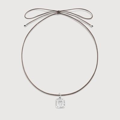Love Token Pendant Cord Necklace