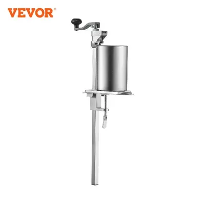 SucceBuy Manual Can Opener Commercial Table Clamp Opener for Large Cans Can Opener with Base Adjustable Height Industrial Opener