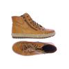 Gabor Damen Sneakers, Gr. 7, orange, Leder