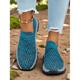 scarpe da trail running Flyknit nere da donna – scarpe da trekking slip-on con suola ammortizzata per avventure all'aria aperta e passeggiate nei boschi