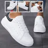 HKDQ Unisex Weiße Turnschuhe Männer Wasserdichte Sportschuhe Rutschfeste Skateboardschuhe Leichte Sportschuhe für Männer und Frauen