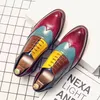 Brogue-Lederschuhe für Herren im britischen Stil | 38-48 Große Größen – Stilvoll, langlebig und