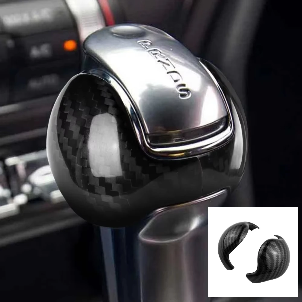 Auto Schaltknauf Abdeckung Trim für Ford Mustang 2015 2016 2017 2018 2019 2020 2021 Auto Innen Aufkleber AT Zubehör Image