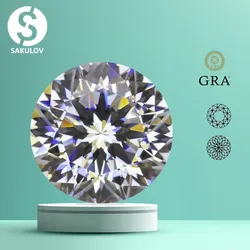 Weißer D-Farbe, 99-Rosenschliff, loser Moissanit-Stein, VVS1 GRA-zertifizierter Moissanita-Pass-Diamanttester für die DIY-Schmuckherstellung