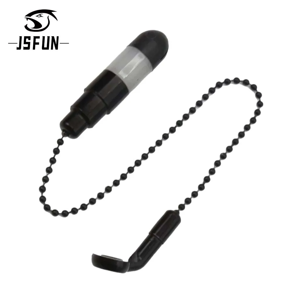 JSFUN Angelalarmkomponenten Bissspulen Swinger Indikatoren Angelalarm Swinger Stahlkette Image