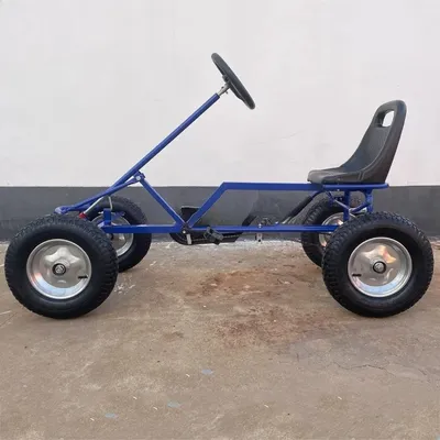 Professional Supplier Good Quality Cheap Red Color Four Wheel Heavy Duty Mini Pedal Go Kart Kit for 3-12 Ages Kids