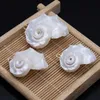 1pc 18-30mm Mode Natürliche Shell Weiß Conch Anhänger Große Größe Tier Form für Schmuck Zubehör DIY