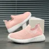 Stricken rosa Kind Casual Sneakers Sommer atmungsaktive Socken Schuhe Mädchen Laufschuhe leichte