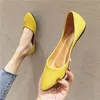 Leder Flache Schuhe Frau Hand-genäht Leder Loafer Rindsleder Frühling Candy ColorCasual Schuh Frauen Wohnungen Frauen Schuh