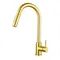 Robinet de cuisine extractible en acier inoxydable, nickel brossé, robinet mixte de cuisine noir, robinet d'évier de cuisine