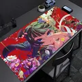 Mouse Pad PC Anime Girl Cute Maomao Tappetino per mouse esteso Laptop The A-apothecary Diaries Tappetino per tastiera Tappetino per mouse da scrivania con fiori Kawaii