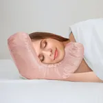 Oreiller anti-rides et beauté pour le sommeil de beauté + oreiller de sommeil pour le dos avec une