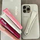 Con scatola Custodia morbida per telefono in silicone per iPhone 16E 16 15 14 13 12 11 Pro Max Plus Rossetto Custodia portatile per lucidalabbra