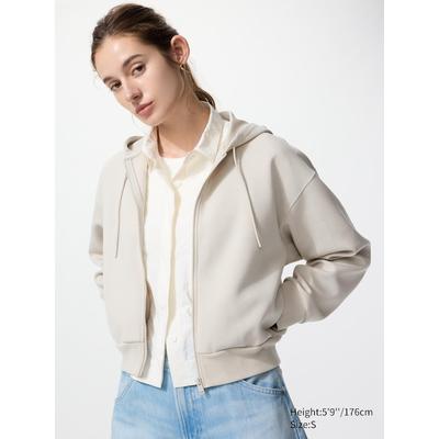 Uniqlo - Dry Sweat Full-zip Hoodie - Natural