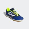Fußballschuh ADIDAS PERFORMANCE "SUPER SALA COMPETITION 3 HALLENSCHUHE", Gr. 44,5, bunt (lucid blau, cloud weiß, lucid lemon), Synthetik, Textil, sportlich, Schuhe