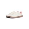 Plateausneaker TOMMY HILFIGER "TH PREMIUM HERITAGE SNEAKER", Damen, Gr. 38, zartrose, rosa, Nappaleder, unifarben mit Farbeinsatz, sportlich, Schuhe, Freizeitschuh, Halbschuh, Schnürer mit Kontrastbesatz an der Ferse