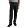 Chinohose MARC O'POLO "aus Baumwoll-Leinen-Mix", Herren, Gr. 34, Länge 32, schwarz, Obermaterial: 84% Baumwolle, 16% Leinen, unifarben, elegant, gerade, unten schmal normal, Hosen