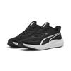 Laufschuh PUMA "Skyrocket Lite 2 Laufschuhe Erwachsene", Gr. 45, schwarz-weiß (schwarz, weiß silber metallic), Obermaterial: Synthetik, Textil; Futter: Textil; Innensohle: Textil; Laufsohle: Synthetik, Gummi, Schuhe