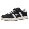 Sneaker KANGAROOS "K-CA MILES EV", Gr. 27, schwarz-weiß (jet schwarz, weiß), Synthetik, sportlich, Schuhe