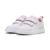 Sneaker PUMA "COURTFLEX V3 V INF", Gr. 25, lila frost, puma weiß, rose mauve, Synthetik, unifarben, sportlich, Schuhe, für Kinder
