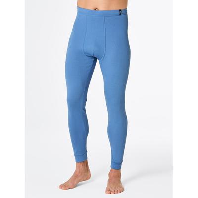 Lange Unterhose WÄSCHEPUR, Herren, Gr. 6, blau (mittelblau, mittelblau, bedruckt), 100% Baumwolle, Unterhosen Image