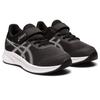Laufschuh ASICS "PATRIOT 13 PS", Gr. 27, graphite grau, weiß, Textil, sportlich, Schuhe