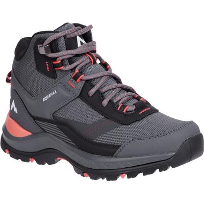 Wanderschuh MCKINLEY "Kona VI MID AQX J", Gr. 39, anthrazit, rot, schwarz, Synthetik, sportlich, Schuhe, wasserdicht Image