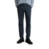 Chinohose MARC O'POLO "aus Bio-Baumwoll-Mix", Herren, Gr. 30, Länge 32, blau (schwarz navy), Obermaterial: 96% Baumwolle, 4% Elasthan, unifarben, casual, gerade, unten schmal normal, Hosen