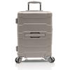 Hartschalen-Trolley HEYS "ReNew, verschiedene Größen und Farben", Gr. B/H/T: 35cm x 50,5cm x 23,3cm 47 l, beige (atmosphere), Kunststoff, clean, matt, casual,Basic, Koffer, Koffer Reisegepäck herausnehmbares Innenfutter Volumenerweiterung