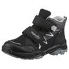 Klettboot SUPERFIT "JUPITER WMS: Weit", Kinder, Gr. 33, schwarz (schwarz, grau), Lederimitat, Polyester, casual, Schuhe, Winterschuh mit gepolstertem Schaftrand, Größenschablone zum Download