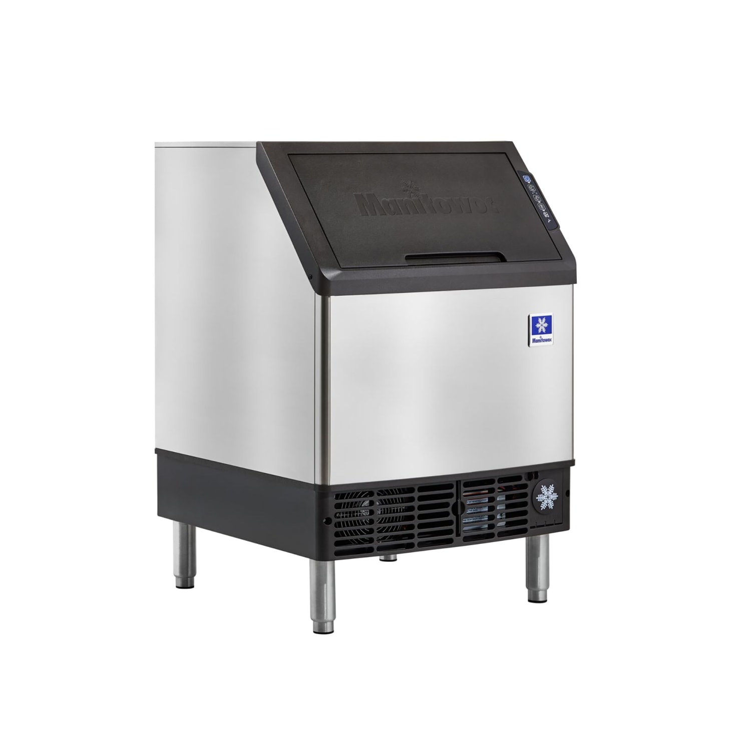 Manitowoc UYP0140A 26"W NEO Half Cube Undercounter Commercial Ice Machine - 150 lbs/day, Air Cooled, Integrated Water Filter, 115 V | Manitowoc Ice