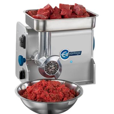 Edlund EDVG-8 Edvantage Bench Type Meat Grinder w/ 156 lb Capacity/hr - 115v/1ph, Stainless Steel