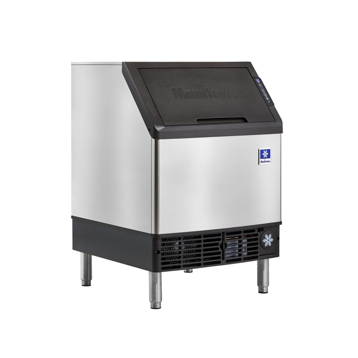Manitowoc UDP0240W 26"W NEO Full Cube Undercounter Commercial Ice Machine - 240 lbs/day, Water Cooled, Integrated Water Filter, 115 V | Manitowoc Ice