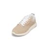 Sneaker MARC O'POLO "aus edlem Veloursleder", Herren, Gr. 41, sesame, dapple gray, Obermaterial: 100% Leder (Rind), unifarben, Schuhe