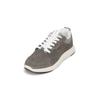 Sneaker MARC O'POLO "aus edlem Veloursleder", Herren, Gr. 40, gray pin, griffin, Obermaterial: 100% Leder (Rind), unifarben, Schuhe