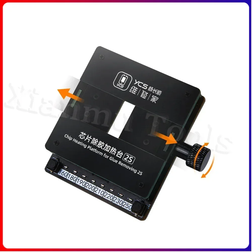 YCS 2S Heißer Platte Löten Vorwärmen Rework Station Telefone Chip IC Löten Platte Heizung Tisch Kleber entfernen Reparatur Hand werkzeuge Image