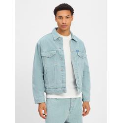 HUGO BLUE Jeansjacke Herren mint, L