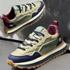 YRZL Sommer Herrenschuhe Mode Sportschuhe Herren Schnürung Runder Kopf Dicke Sohle Trend Herrenschuhe Lässiger Wanderschuh