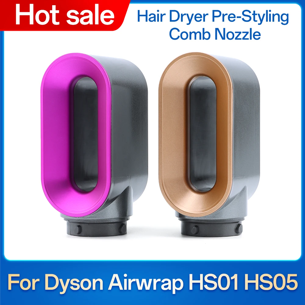 Haar Curler Modellierung Düse Für Dyson Airwrap HS01 HS05 Zubehör Haar Trockner Pre-Styling Düse Curling Fässer Teile Image