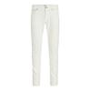 Slim-fit-Jeans JACK & JONES "JJIGLENN JJORIGINAL CB 774 NOOS", Herren, Gr. 29, Länge 30, weiß (weiß denim), Denim/Jeans, Obermaterial: 76% Baumwolle, 22% Polyester, 2% Elasthan, modisch, slim fit knöchellang, Jeans