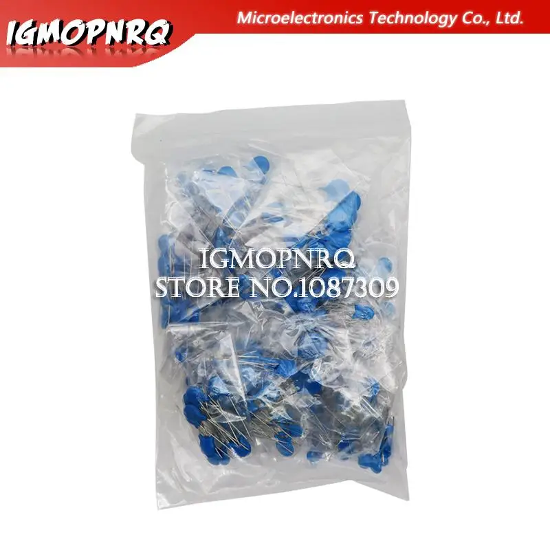 102 Stück 2kV Hochspannungs-Keramikkondensator-Sortiments kit 2kV 221k 332k 471k 472k 561k 681k 821k Keramik kondensatoren eingestellt Image