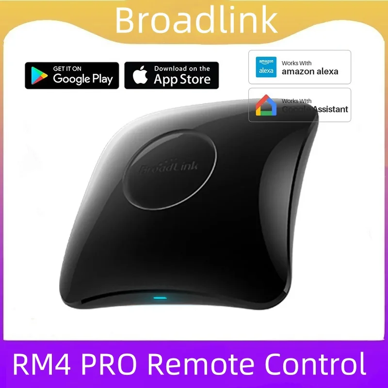Neue BroadLink RM4 Pro Universal-Fernbedienung RF-Controller IR-Schalter Smart Home funktioniert Alexa Google Assistant Image