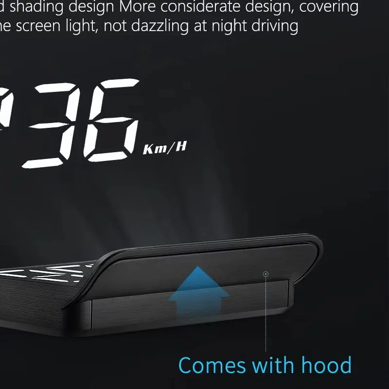 M3 Auto OBD2 GPS Head-Up Display Auto Elektronik HUD Projektor Display Digital Auto Tacho Zubehör Für Alle Auto Image