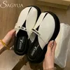 Keile Plattform Hausschuhe Freizeitschuhe Frau Pantoletten Frauen Sandaletten Sommer 2025, Trend,