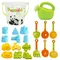 Ensemble de jouets de plage Style Panda, 20 pièces, jeux de plein air d
